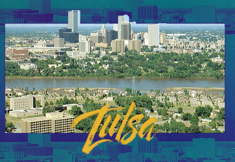 Tulsa aujourd'hui. Rivière Arkansas