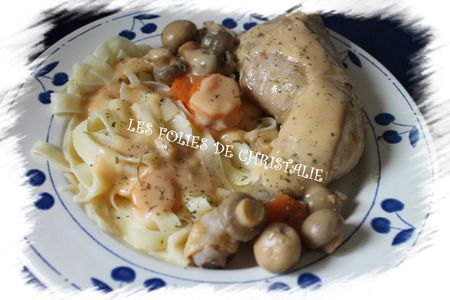 Poulet à la crème 4