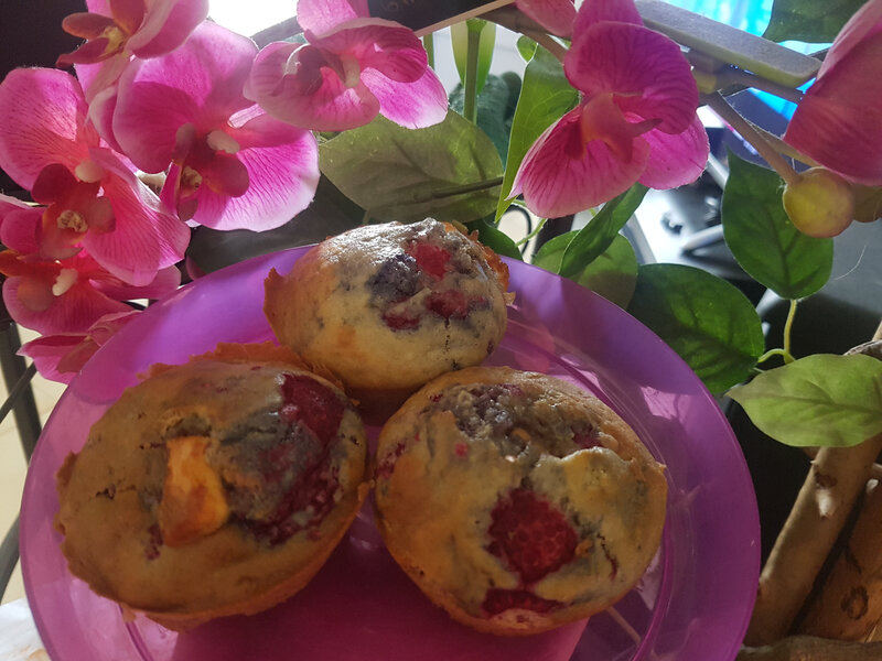 muffins framboise choco blanc 09