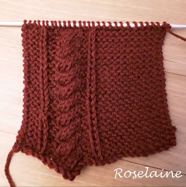 Roselaine boot cuffs torsade 1