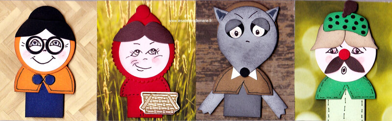 les personnages du petit théâtre