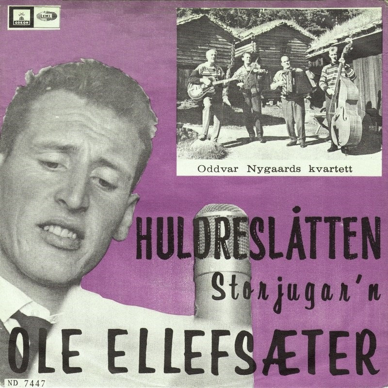 Vinyle Ole Ellefsaeter Huldreslatten 1966