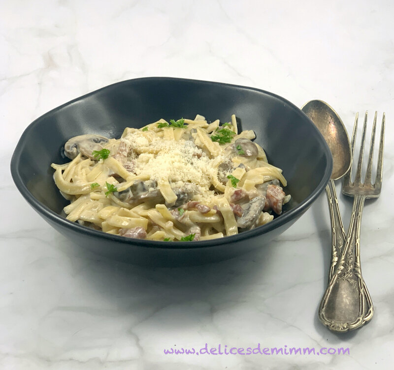 Tagliatelli à la forestière 3