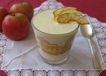 Tiramisu à la pomme[Résolution de l'écran]