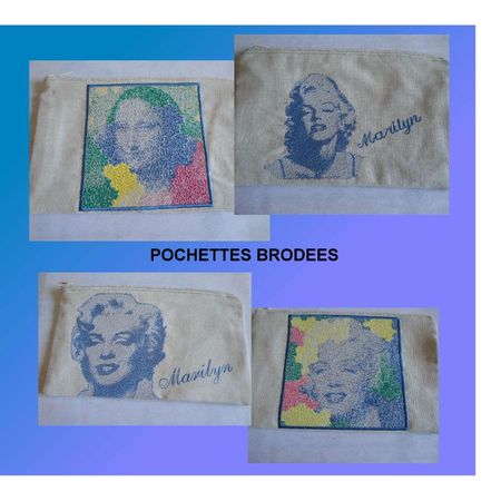 POCHETTES BRODEES