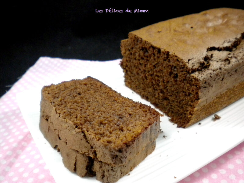 Cake au chocolat et aux amandes 3