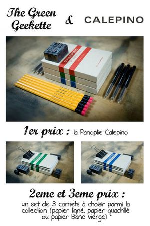 thegreengeekette_concours_calepino