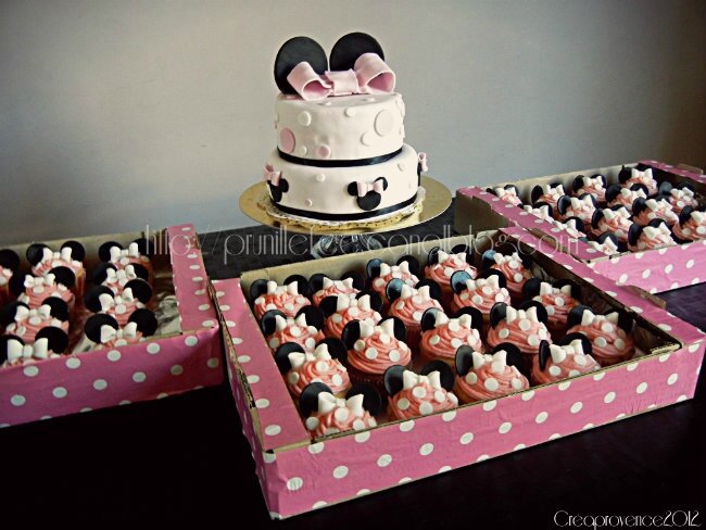 sweet table minnie prunille fait son show