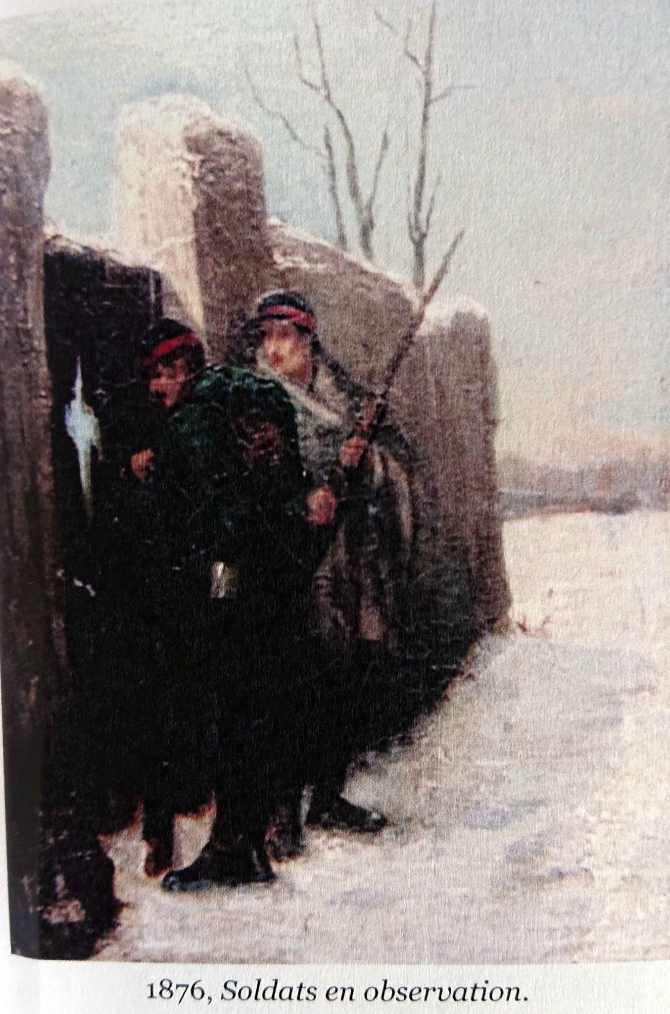 Dujardin-Beaumetz, soldats en observation 