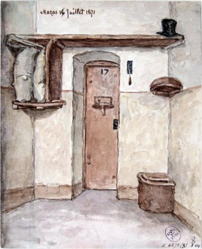 Gautier (Armand), cellule 17, Mazas (16 juillet 1871)
