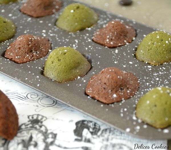 madeleines café thé matcha 4