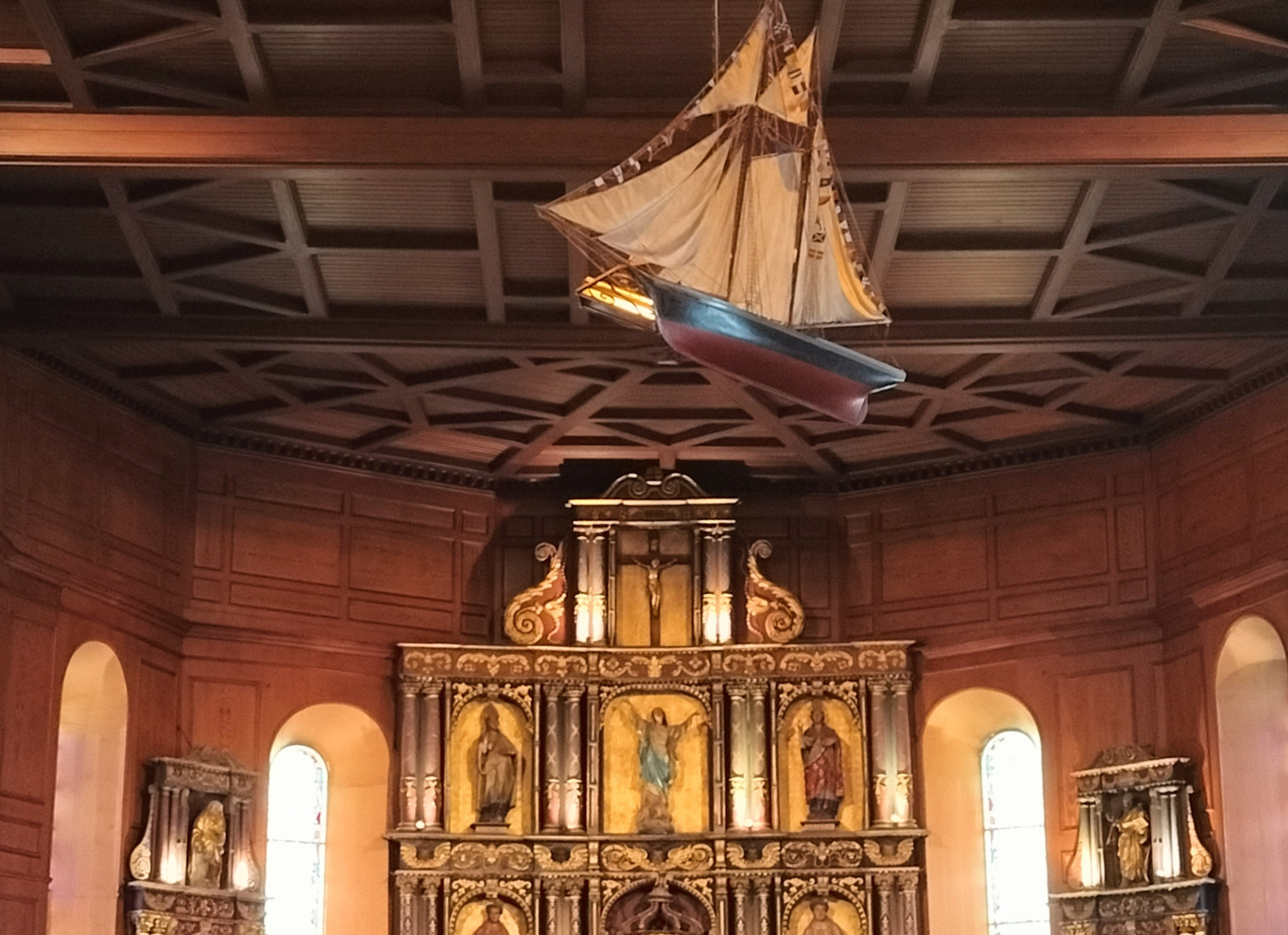 Bidart, église Notre Dame de l'Assomption, ex voto (64)