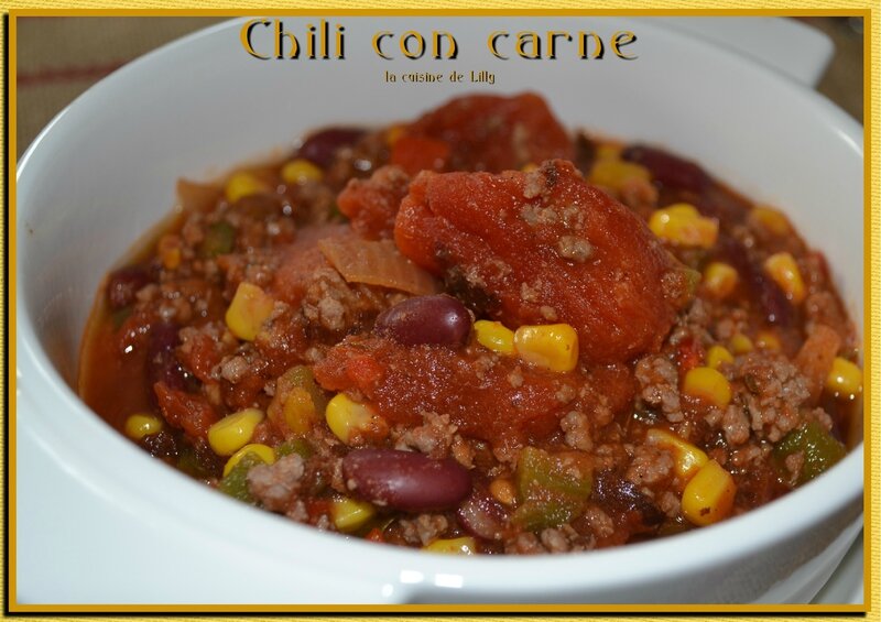 chili con carne placard