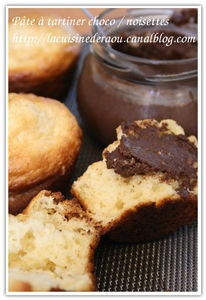 Pate à tartiner chocolat / noisettes recettes dessert Petits pots de chocolat au café et à la vanille