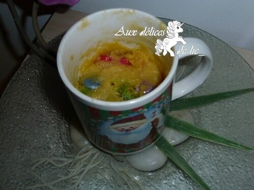 mug cake Noël 14