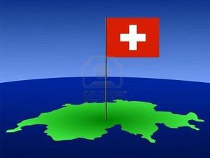 1464151-carte-de-la-suisse-et-drapeau-suisse-sur-pole-illustration