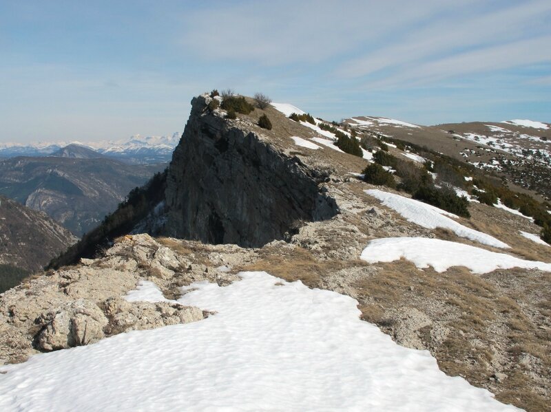 Crête vers l' est