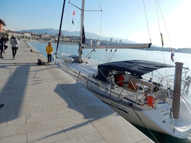 Le Bavaria 44 Alma 3 à quai à Split 130217