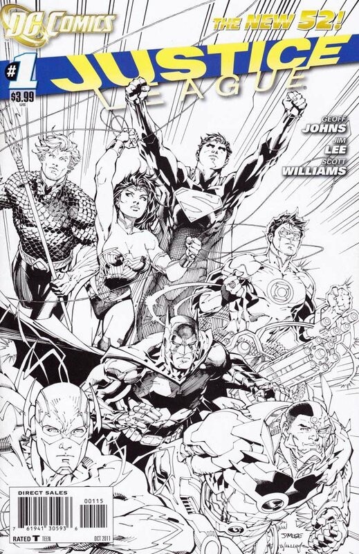 new 52 justice league 01 fifth print