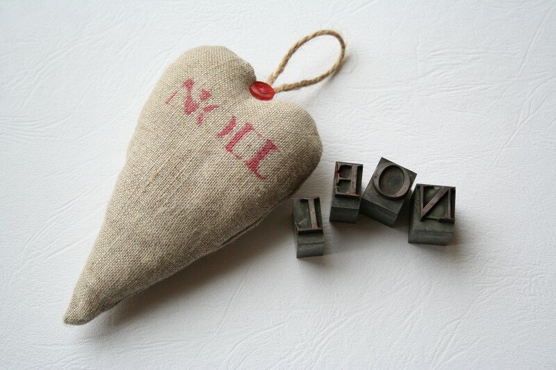 Coeur imprimé