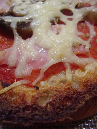 recettes Bruschetta façon pizza.