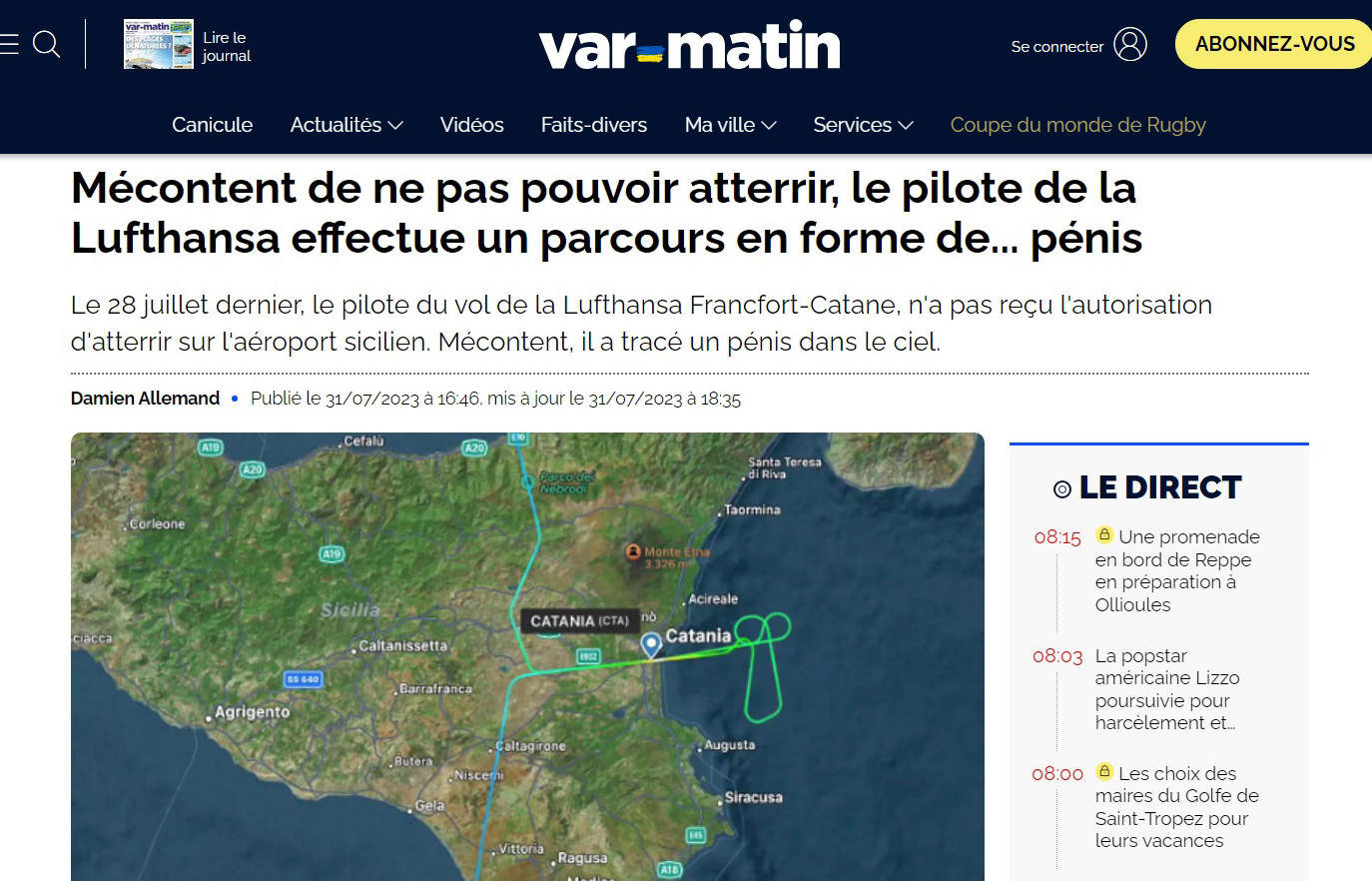 Pas content