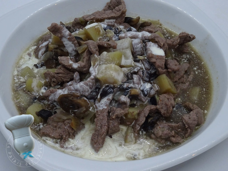 Soupe paysannne au boeuf