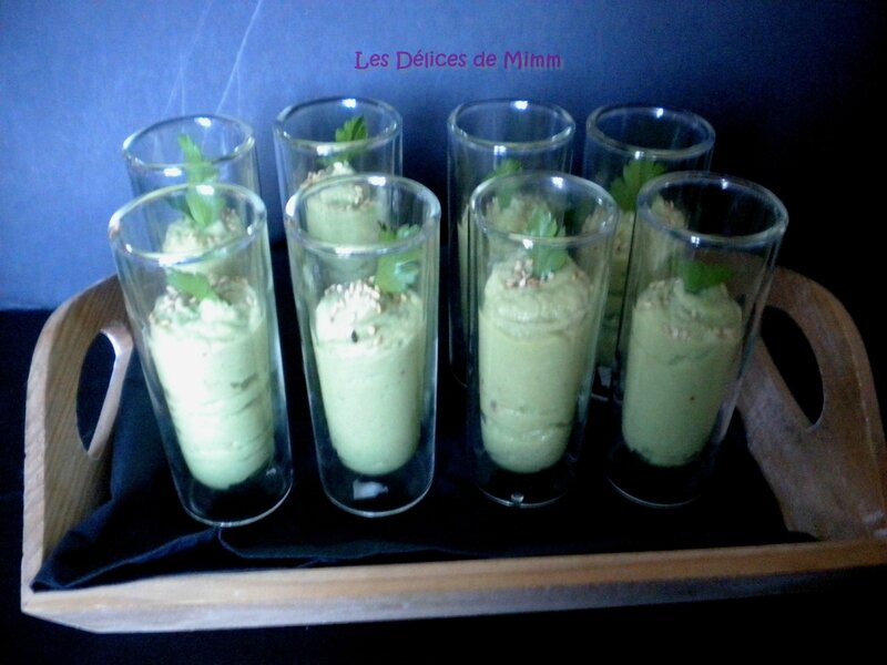 Mousse d’avocat et de truite fumée 4