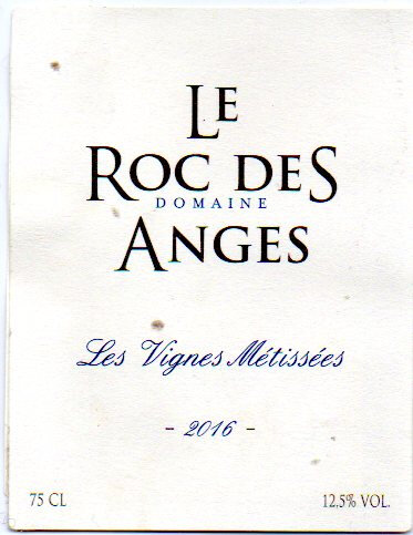 B7 Côtes Catalanes-Vignes Métissées-Dom Roc des Anges_2016