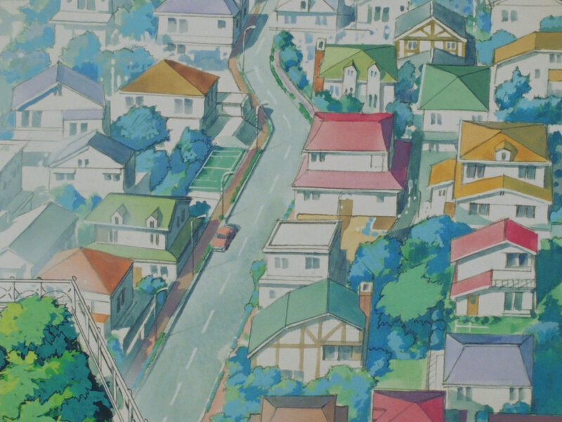 Canalblog Japon Anime Kimagure Orange Road Décors Ville Episode01 02