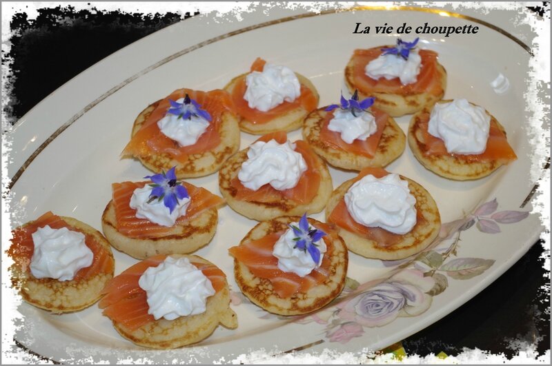 blinis saumon fumé chantilly ails et fines herbes-2