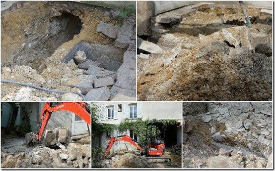 travaux courette juin 20231