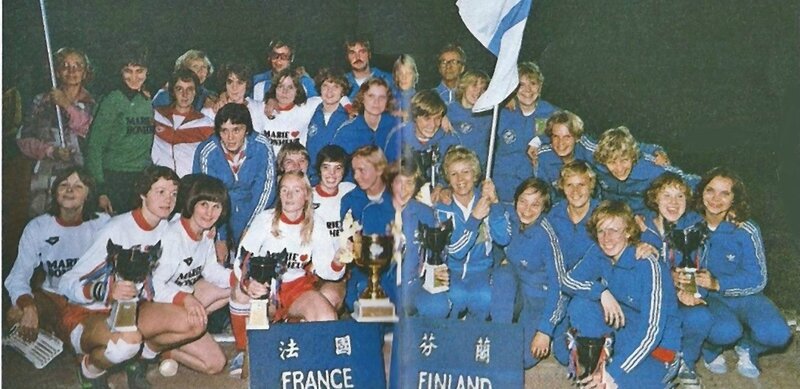 Photo 1978 CM Taïwan France Finlande Victorieuses R