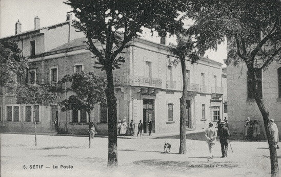 Sétif, la Poste, cpa