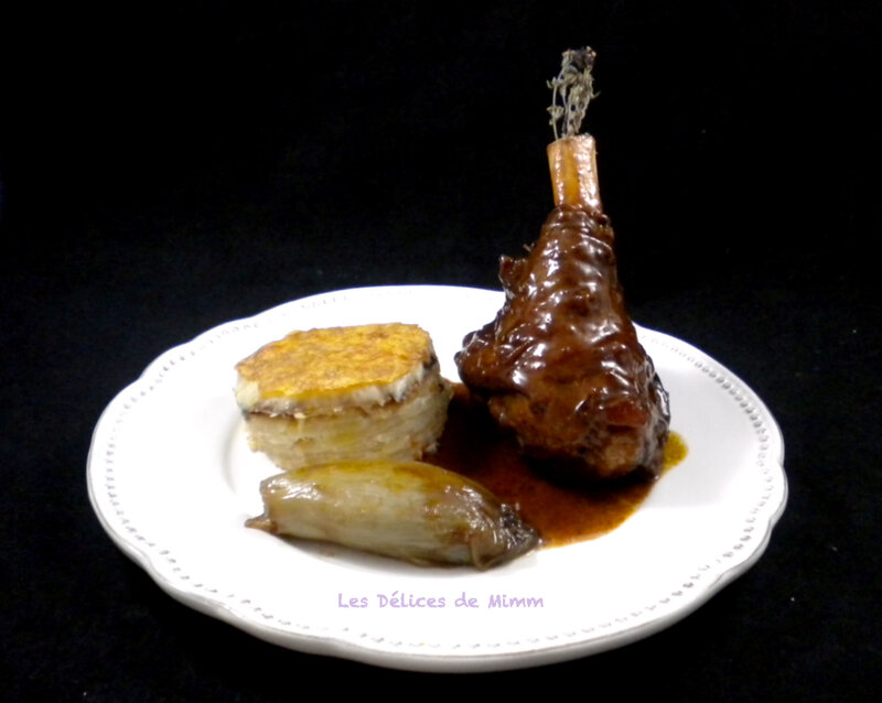 Souris d'agneau confites au miel 3