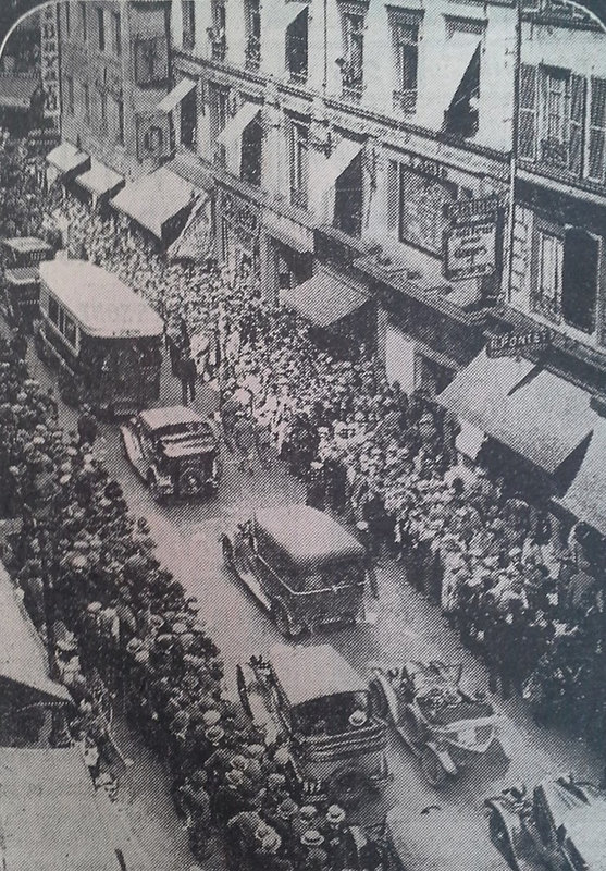 1933 06 28 Tour de france Paris Fbg Montmartre L'Est Républicain