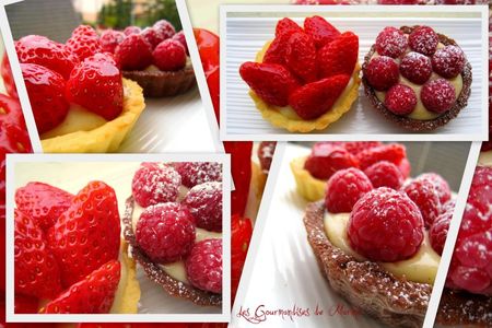 tartelettes-fraises-framboises
