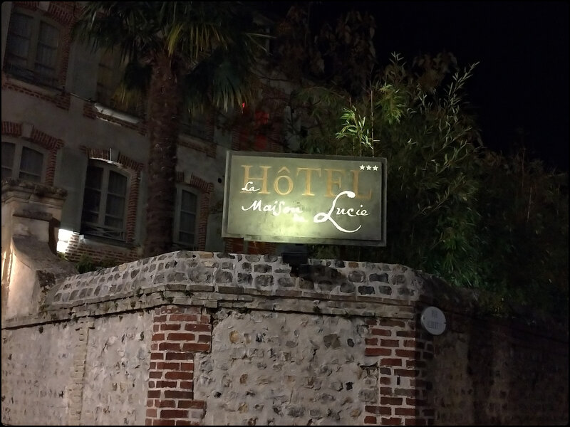 Honfleur de nuit (hôtel)