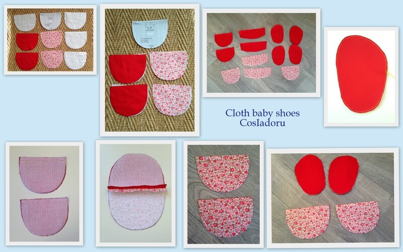 Cloth baby shoes1