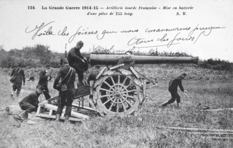 artillerie lourde, 155 long