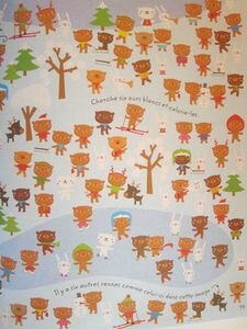 Un tas de choses à trouver et colorier pour Noël