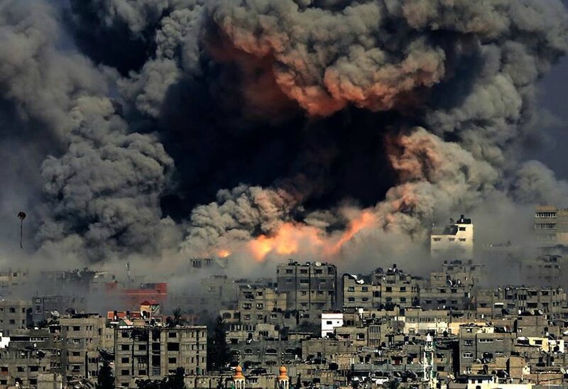Gaza Bombardement juillet 2014