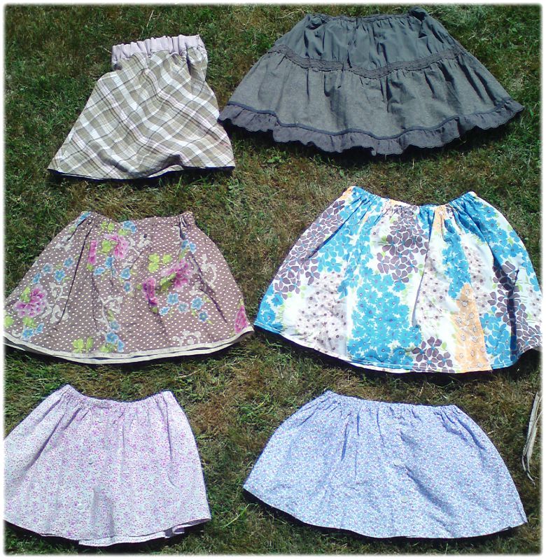 Jupes à élastique