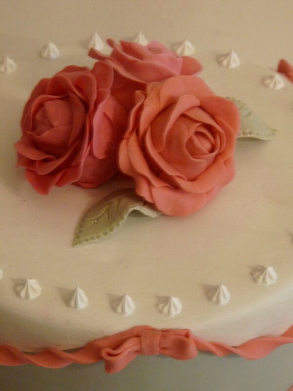 Gâteau XVIIIe , détail