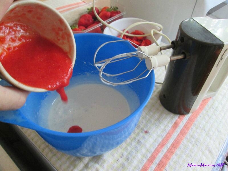 Mousse de fraises6