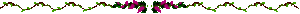 Gif Barre Volutes feuilles et fleurs 507 pixels