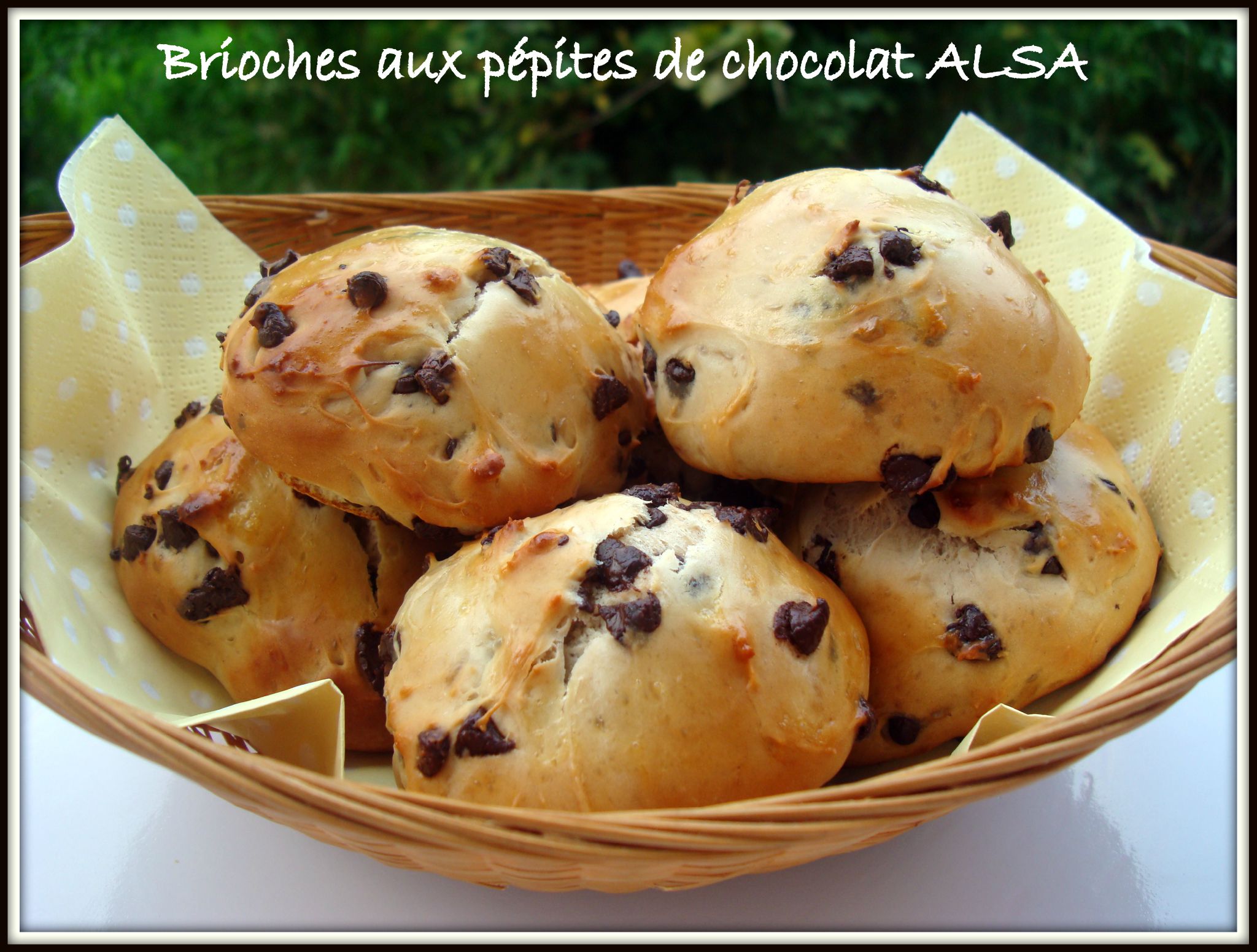 Brioches aux pépites de chocolat ALSA 0