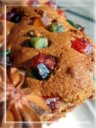 Pain dépices aux fruits confits recettes dessert Pain dépices aux fruits confits