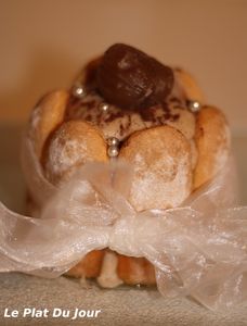 Charlottes aux marrons Charlottes aux marrons