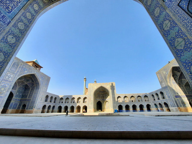 Les quatre Iwans de la mosquée du Shah